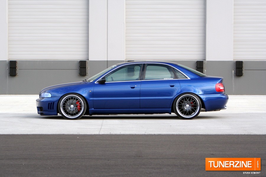 EuroProjektz Aqua Blue 1997 Audi A4 Quattro