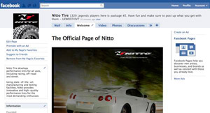 Nitto Tire Introduces New Facebook Page!