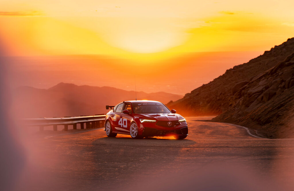 Dai Yoshihara Pilots Acura Integra Type S at Pikes Peak