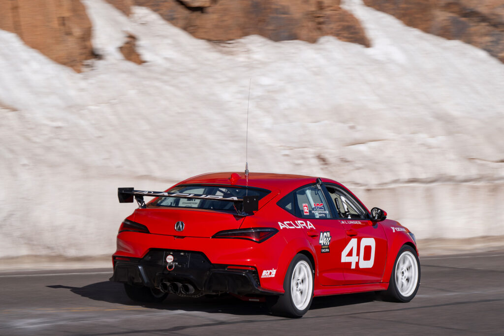Dai Yoshihara Pilots Acura Integra Type S at Pikes Peak