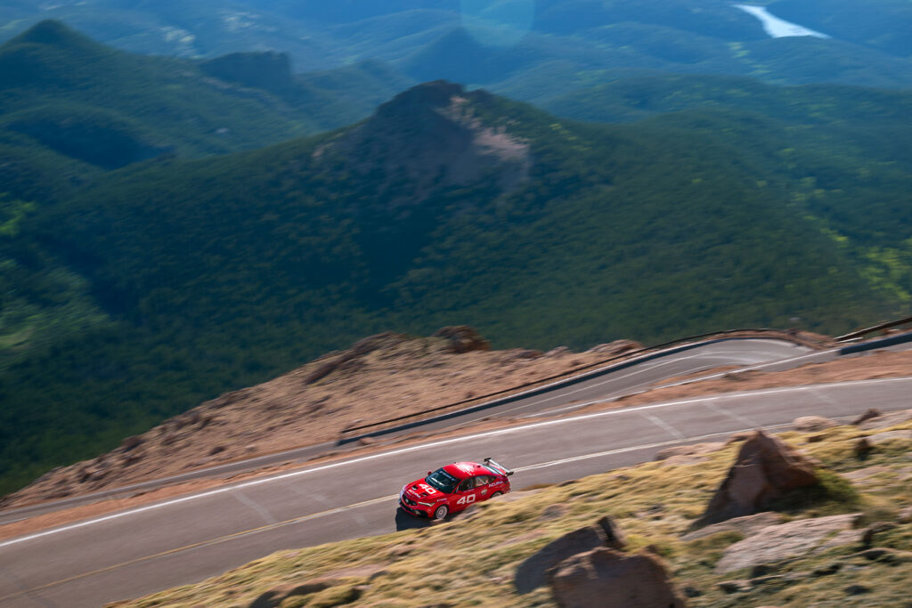Dai Yoshihara Pilots Acura Integra Type S at Pikes Peak