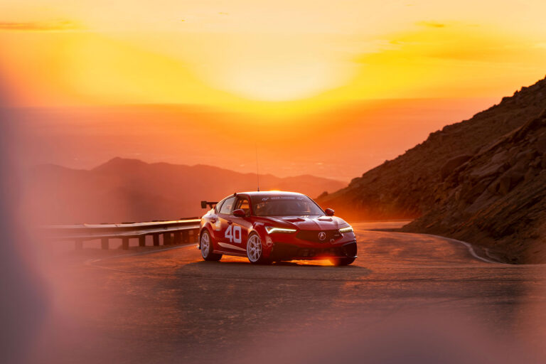Dai Yoshihara Pilots Acura Integra Type S at Pikes Peak