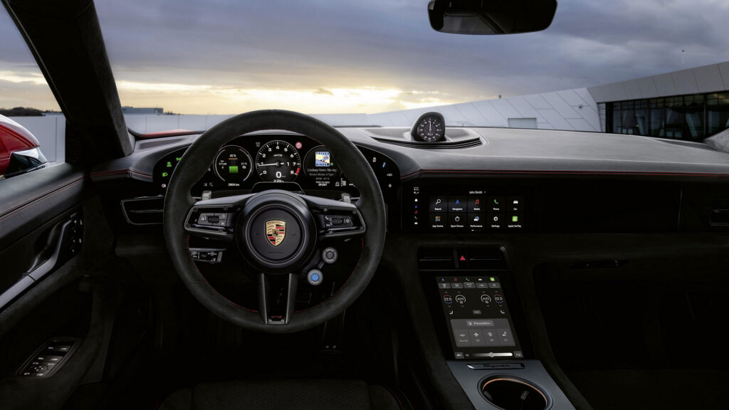 2027 Porsche Taycan Gains E-Shift and NACS Port