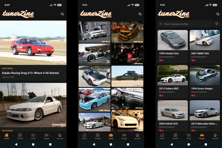 The Tunerzine app is now available on Android | Image: Tunerzine