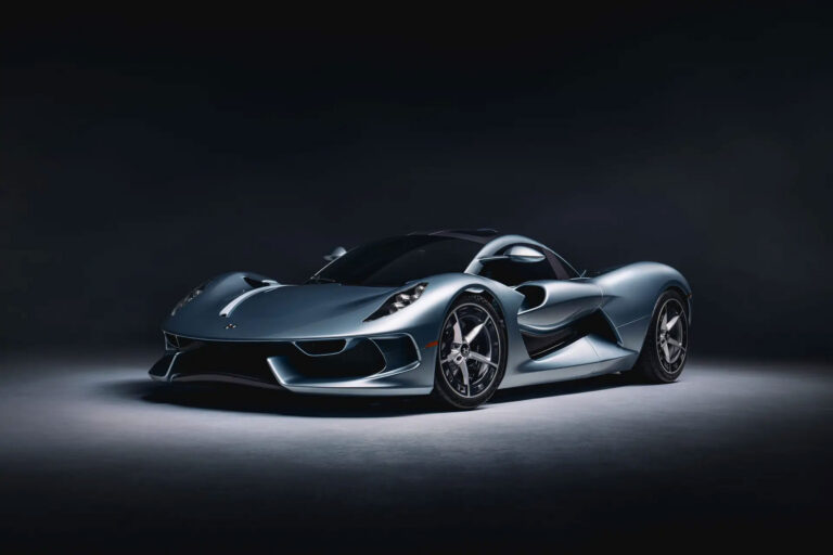 The SR-71-inspired Hennessey Blackbird ahead of its debut at The Quail | Image: Hennessey