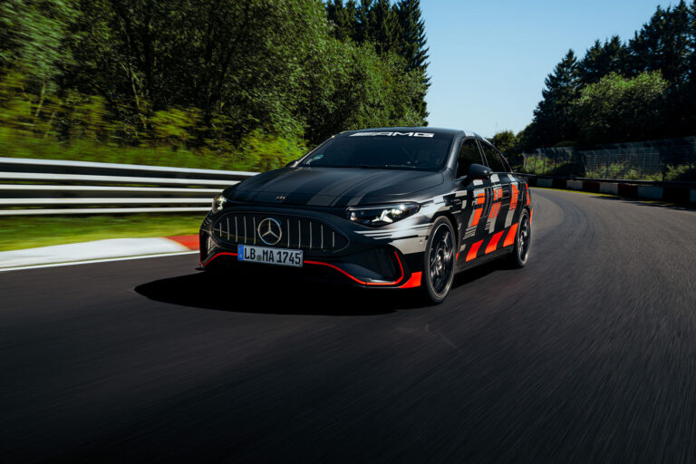 Electric AMG CLA 45 Sets Nürburgring Segment Lap Record