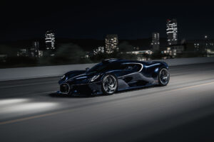 The one-off Bugatti Destrier in bespoke Sapphire Celeste | Image: Bugatti