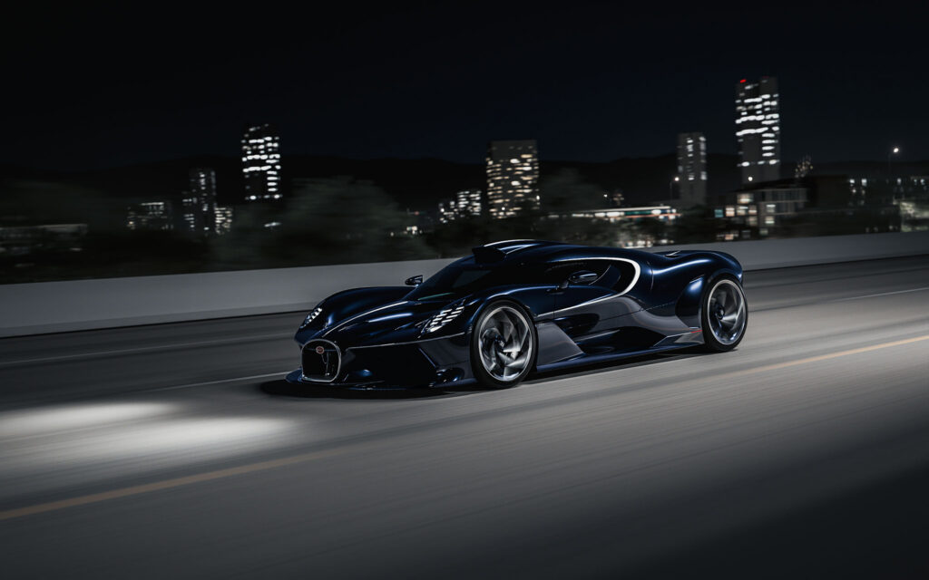 Bugatti Reveals One-Off Destrier Based on the Bolide