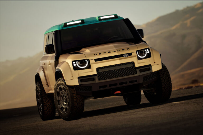 Defender Dakar Previews a Road-Legal D7X-R Rally Car