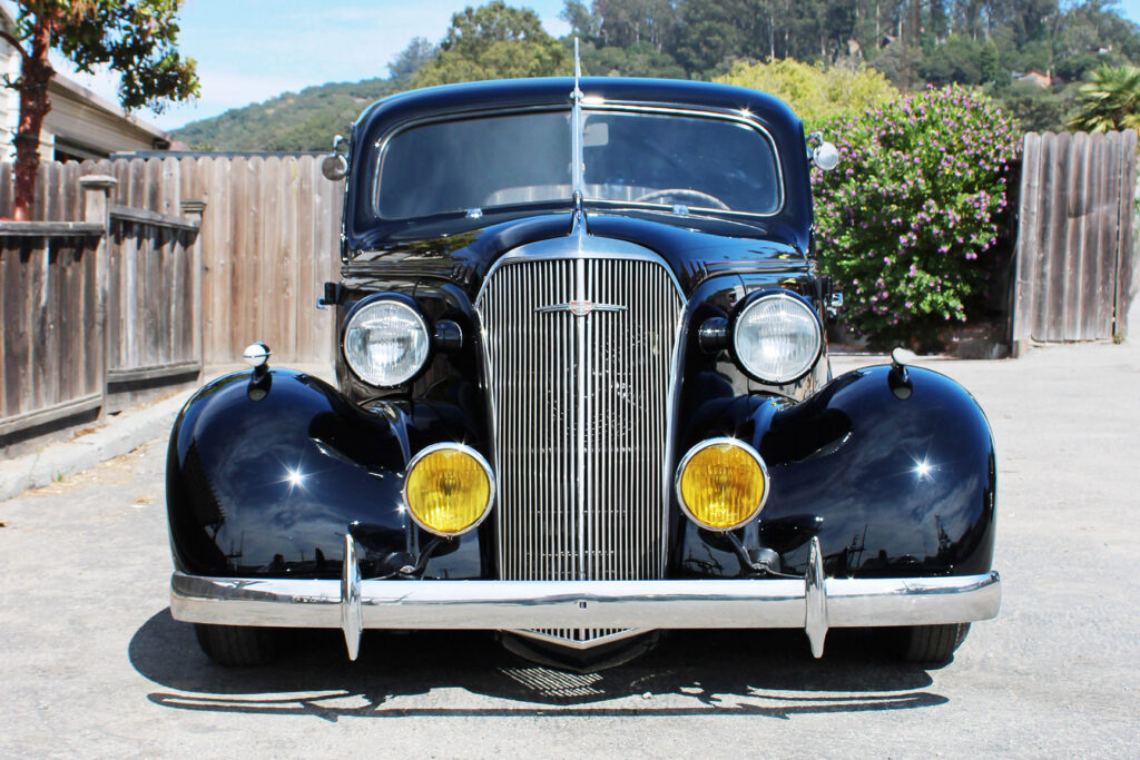 The Muñoz & Sons 1937 Chevrolet Sedan Delivery joins the Meguiar's display | Image: Meguiar's