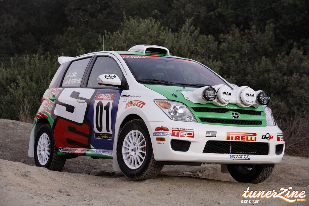 Rally-Style Scion Evolution xA