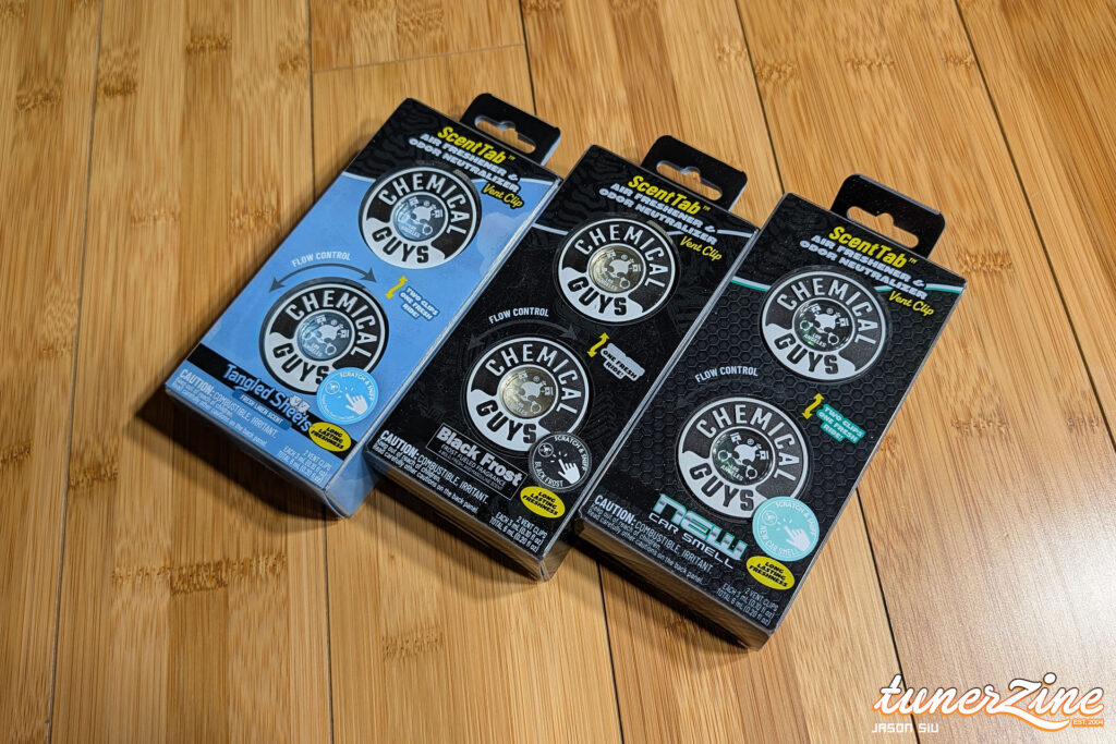 Chemical Guys ScentTabs Tunerzine Review