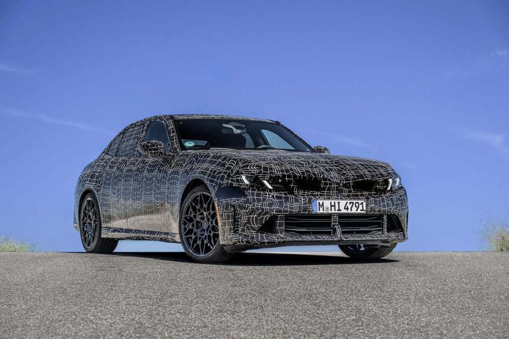 New BMW 3 Series Camouflaged