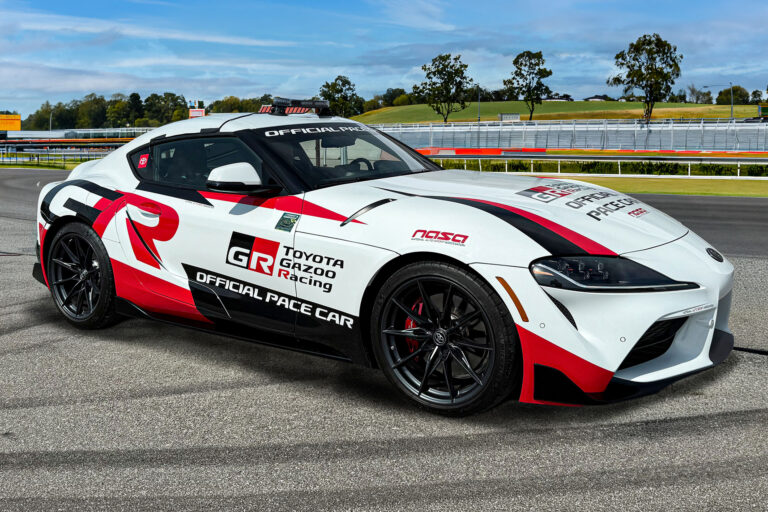 GR Supra Returns as NASA Championships Pace Car