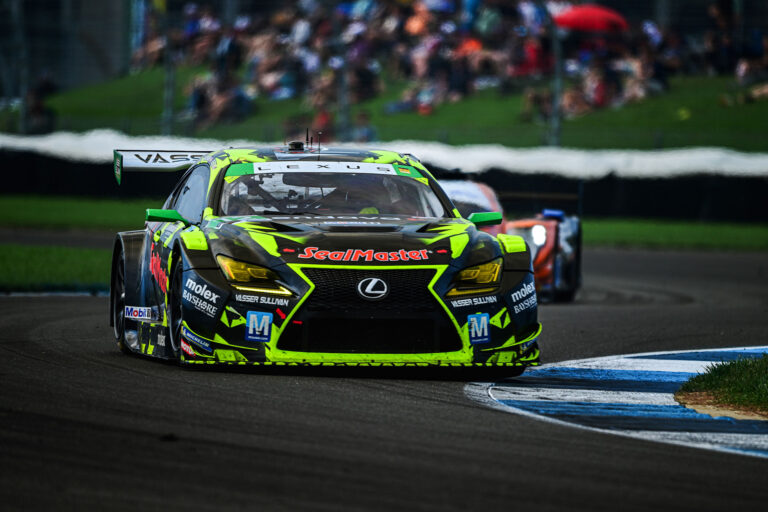 Vasser Sullivan Lexus Takes Fifth in GTD PRO at Indy