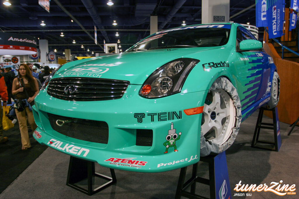 Calvin Wan at SEMA, November 2004