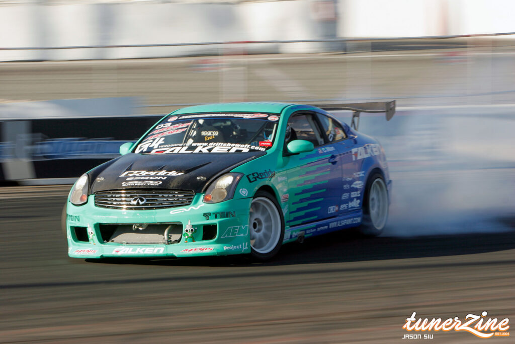Calvin Wan at Formula D Irwindale, August 2005
