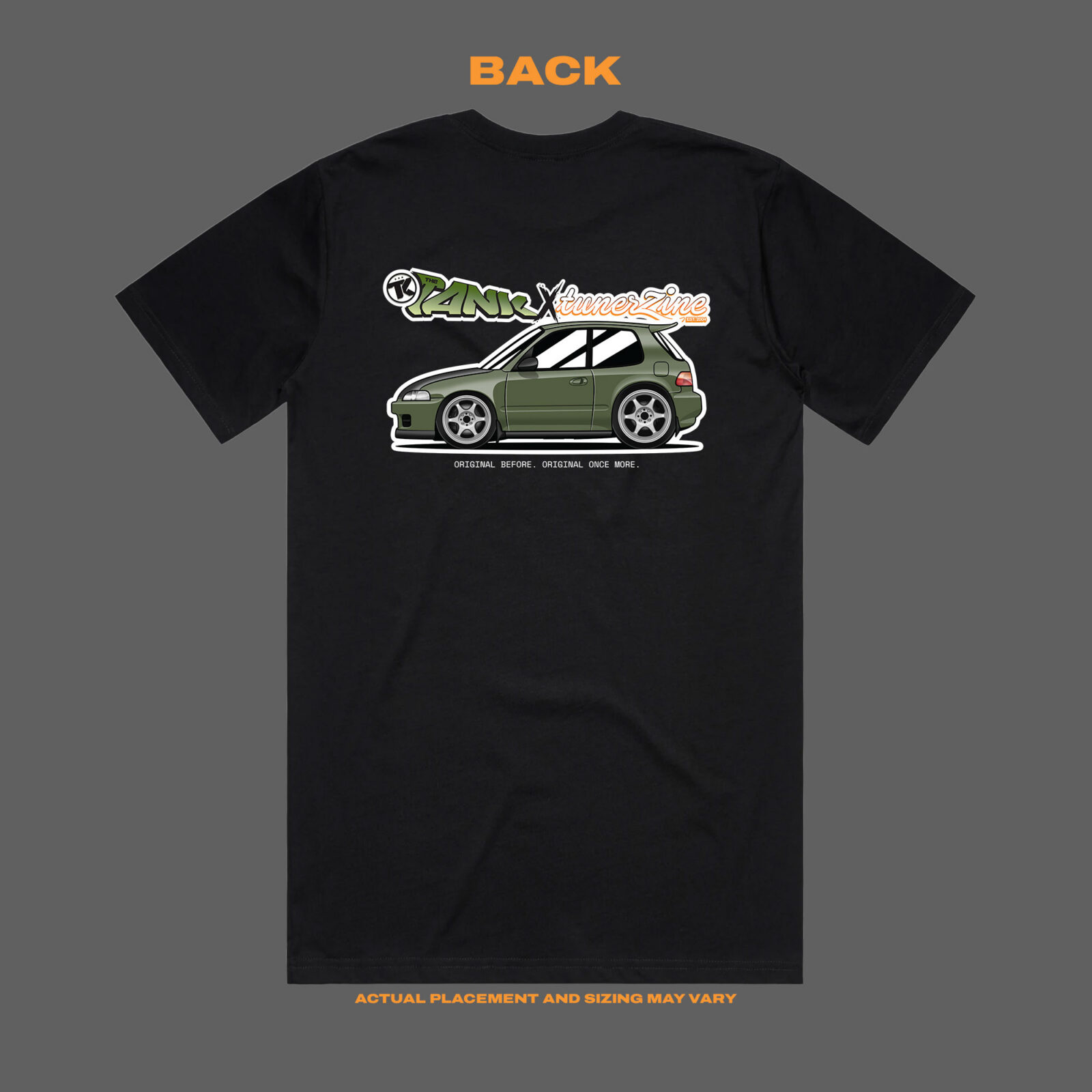 Tunerzine Series.1 The Tank Tee Back