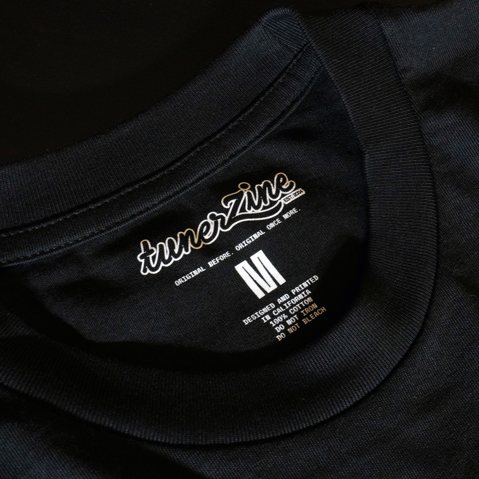 Tunerzine Tees Neck Label