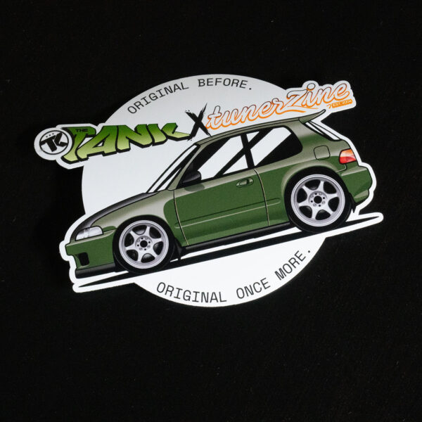 Tunerzine x The Tank Series.1 Sticker